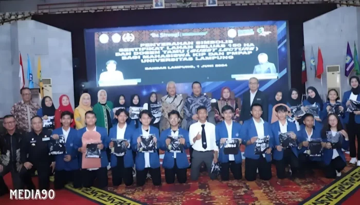 Unila Terima Hibah 150 Hektar Lahan di Kotabaru dari Pemprov Lampung