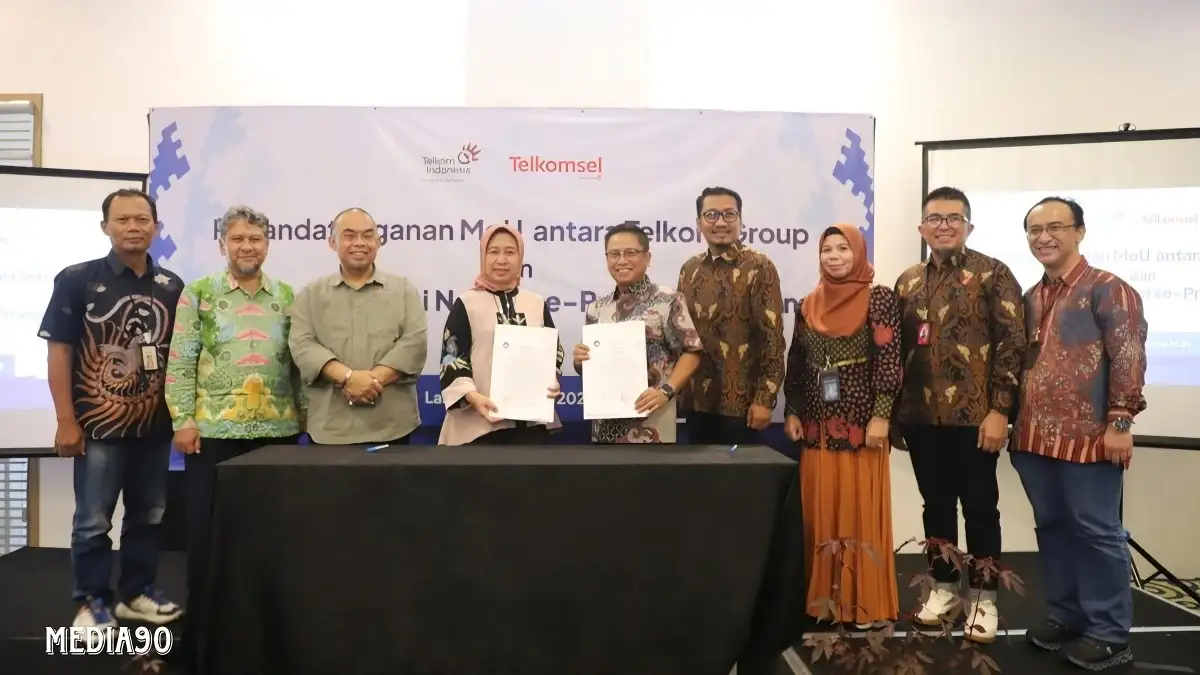 Unila dan Telkom Teken MoU Kerjasama Tri Darma Perguruan Tinggi dan Teknologi Informasi