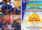 Prodi Pendidikan Olahraga Universitas Teknokrat Indonesia Raih Akreditasi ‘Baik Sekali