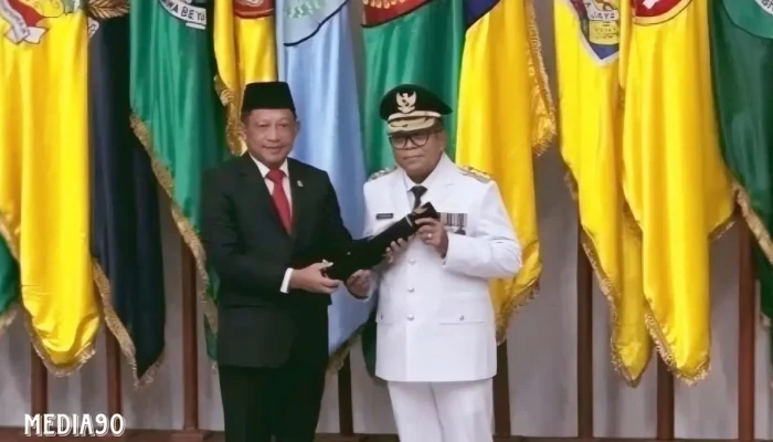 Pesan Mendagri Tito Karnavian untuk Pj Gubernur Lampung Samsudin Usai Pelantikan