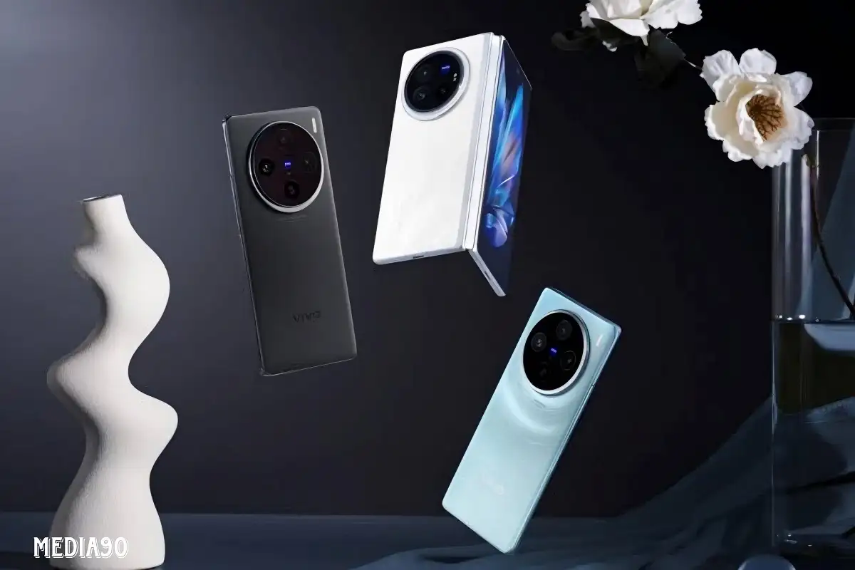 Vivo resmi luncurkan dual flagship, Vivo X Fold3 Pro & Vivo X100 Series, ini spesifikasi dan harganya