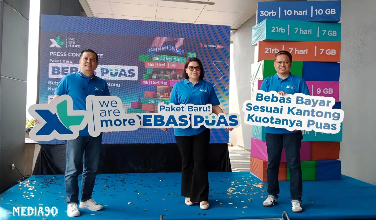 XL Axiata Luncurkan Paket Baru Bebas Puas, Mulai dari Rp3ribu