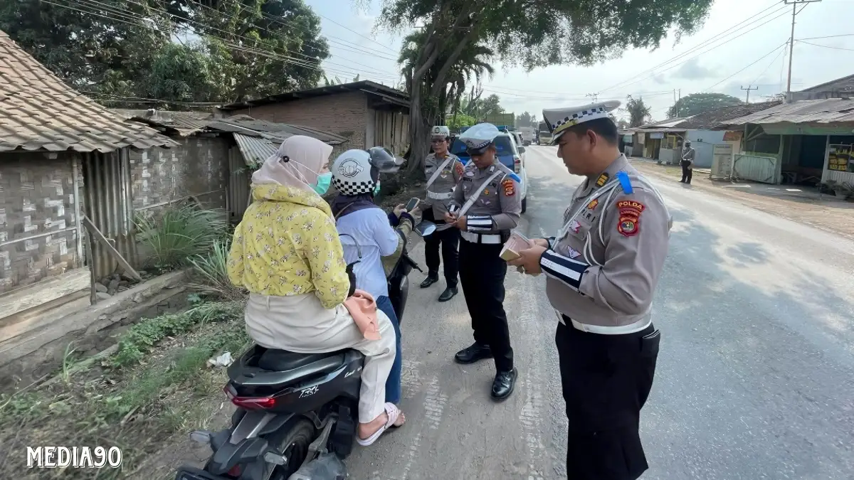 10 Hari Operasi Patuh, Ribuan Pengendara di Lampung Terjaring Razia Polisi, 247 Pengendara Ditilang
