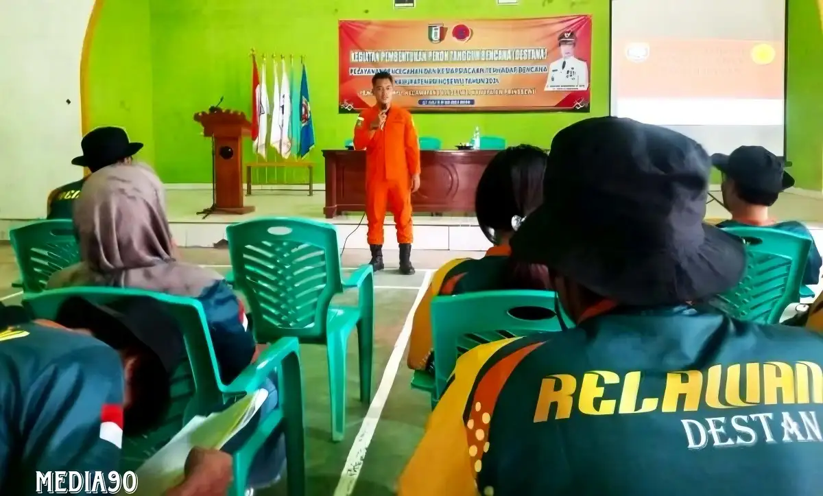 BPBD Latih 25 Warga, Pekon Bumiayu Pringsewu Kini Jadi Desa Tangguh Bencana