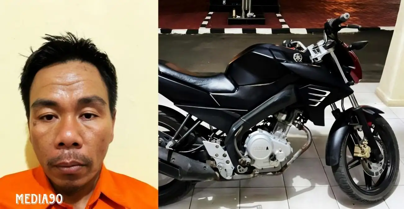 Baru Tiga Bulan Bebas Penjara, Pria Asal Ngambur ini Bobol Rumah dan Gasak Motor di Pringsewu