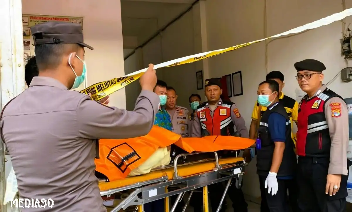Diduga Kelelahan Jaga Malam, Satpam di Pringsewu Utara Ditemukan tak Bernyawa di Kamar Mandi Pertokoan