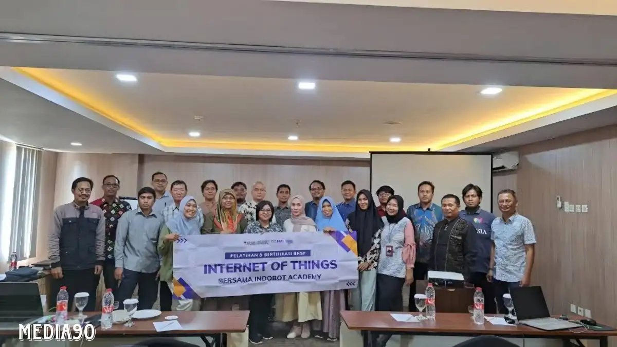 Dosen IIB Darmajaya Prodi Sistem Komputer Ikuti Pelatihan dan Sertifikasi Perekayasaan Perangkat IoT