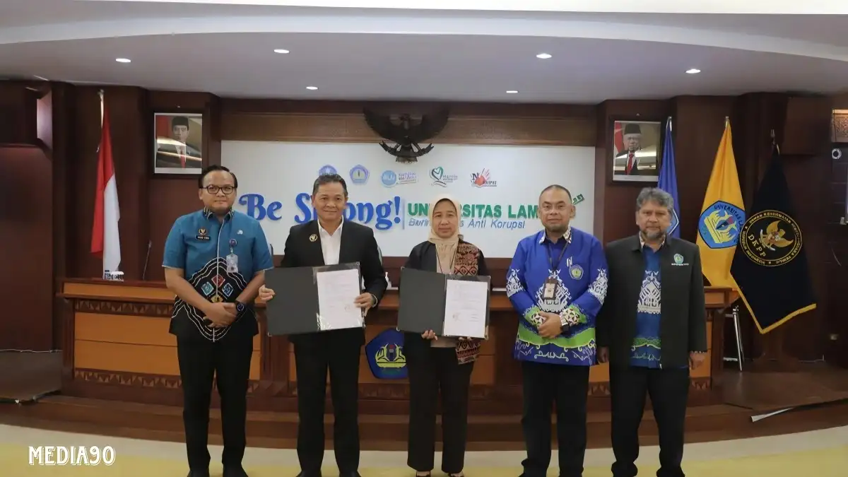 Dukung Proses Demokrasi, Unila Teken MoU Kerjasama Dengan DKPP RI