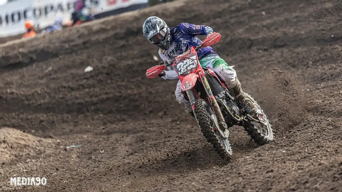 Hadapi Sirkuit Tersulit di Dunia, Pembalap Motocross Indonesia Delvintor Siap Berjuang di Seri Penutup FIM MXGP 2024