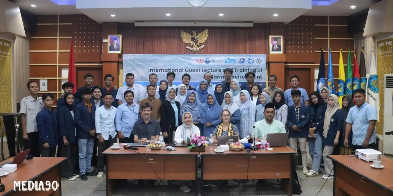 Hari Kedua, International Guest Lecture Polinela Bahas Pengolahan Data Kualitas Air dan Bahaya Blooming Alga