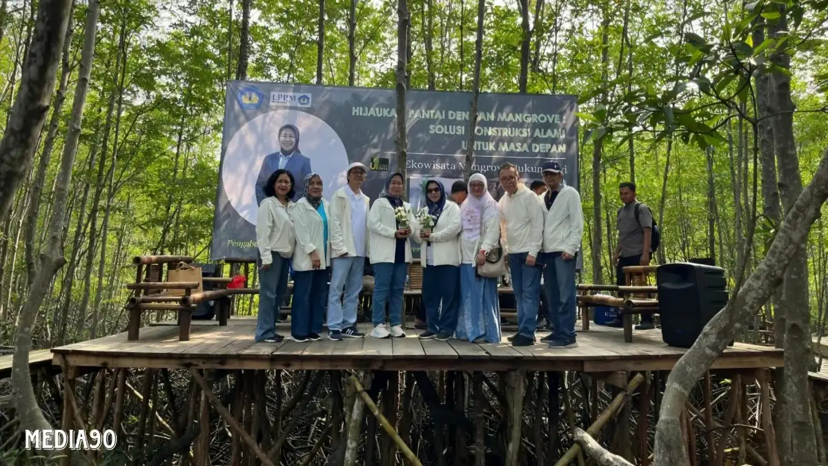 Hari Mangrove Sedunia, Unila Giatkan Ekspedisi Replantasi Mangrove di Padang Cermin Pesawaran