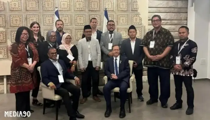 Gempar! Lima Tokoh Muda NU Bertemu Presiden Israel, PBNU Berikan Respon