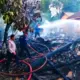 Korsleting Listrik, Rumah dan Isinya Ludes Terbakar di Pulau Panggung Tanggamus, Kerugian Rp120 Juta