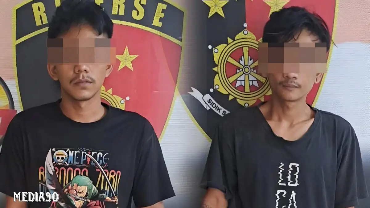 Lima Kali Bobol Pabrik di Panjang Bandar Lampung, Dua Pria ini Gasak Ban Mobil Hingga Puluhan Aki Bekas