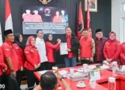 Pasangan Nanda Indira – Antonius Dapat Surat Tugas dari PDIP untuk Pilkada Pesawaran 2024
