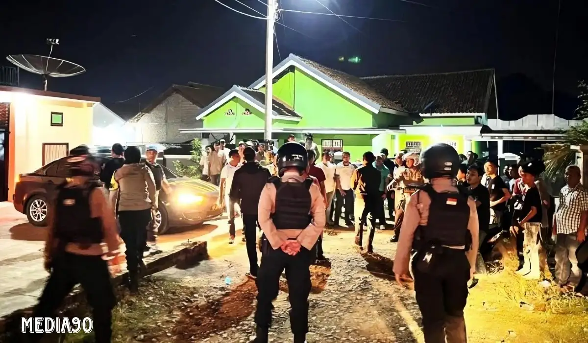 Pembubaran Orgen Tunggal di Kotabumi Selatan Lampung Utara Diwarnai Tembakan, Polisi Ada Perlawanan dan tak Miliki Izin