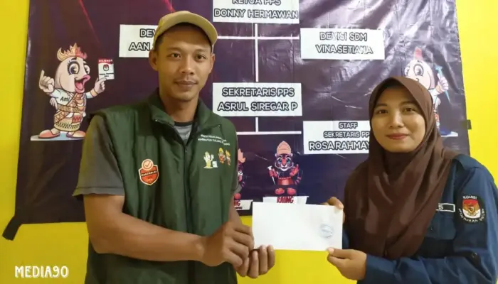 PPS Berikan Honor Petugas Pantarlih di Bumi Dipasena Mulya Tulang Bawang Setelah Sebulan Kerja