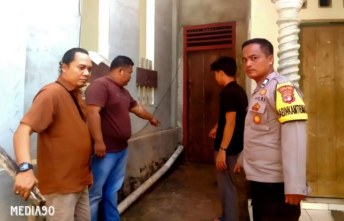 Sial, Jatuh Usai Curi Motor di Parkiran Masjid Gunung Pelindung Lampung Timur Pria Asal Jabung ini Diringkus