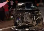 Avanza Tabrak Truk di Jalan Pekalongan Lampung Timur Akibat Sopir Mengantuk: Satu Tewas, Tiga Luka-Luka