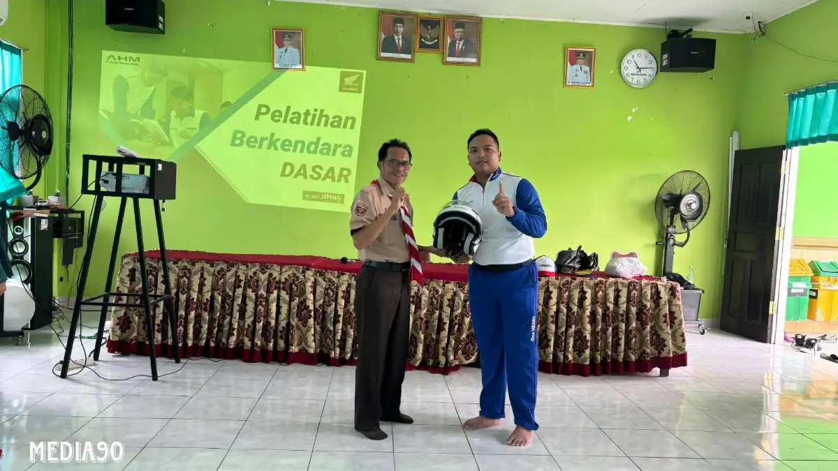TDM Lampung Edukasikan Keselamatan Berkendara ke Pelajar SMAN 1 Way Jepara