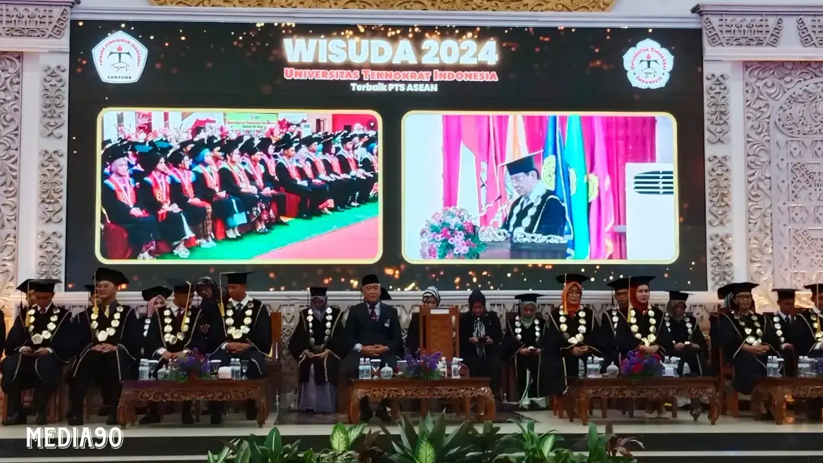 Teknokrat Indonesia Gelar Prosesi Wisuda 2024, Rektor Jadi Lulusan Berpikir Akademis