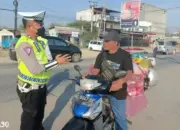 Tiga Hari Operasi Patuh 2024: Polres Pringsewu Menegur Ratusan Pengendara Bandel, Tujuh Ditilang