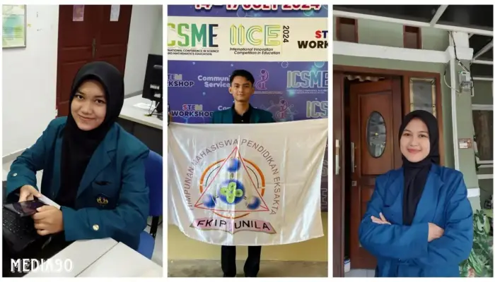 Mahasiswa FKIP Unila Raih Emas dan Perak di Kompetisi IICE, UTM Malaysia
