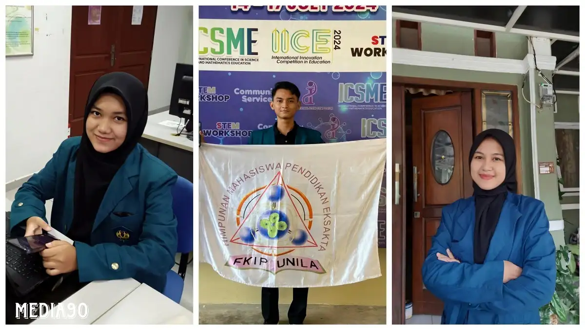 Tiga Mahasiswa FKIP Unila Sabet Medali Emas dan Perak di Kompetisi IICE di UTM Malaysia
