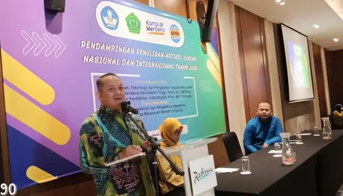 Universitas Malahayati dan Kemenristekdikti Adakan Program Pendampingan untuk Penulisan Artikel Ilmiah