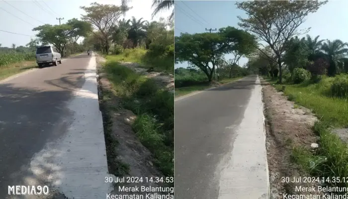 Dinas PUPR Lampung Selatan Alokasikan 8,9 Miliar untuk Pelebaran Jalan di Desa Merak Belantung hingga Bulog