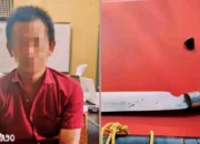 Aniaya Korban dengan Sajam hingga Luka Parah, Pria Tumijajar Tulang Bawang Barat Dilumpuhkan Polisi karena Melawan saat Ditangkap
