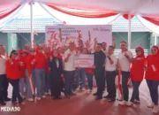 HUT RI Ke-79, Bank Lampung Meriahkan dengan Upacara dan Lomba Kebersamaan