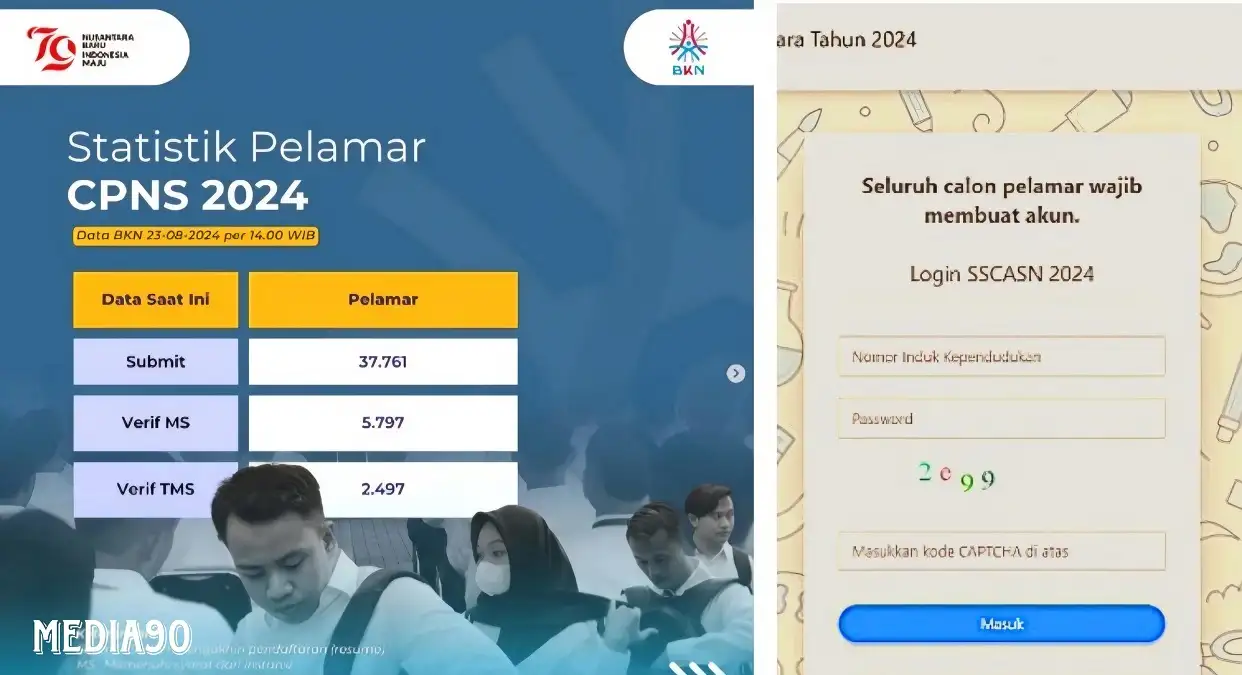 Begini Cara Lihat Jumlah Pelamar CPNS 2024 di Situs Resmi, Cek Sainganmu