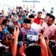 Cagub Lampung Rahmat Mirzani Djausal Antar Langsung Winarti dan Reynata Daftar ke KPU Tulang Bawang