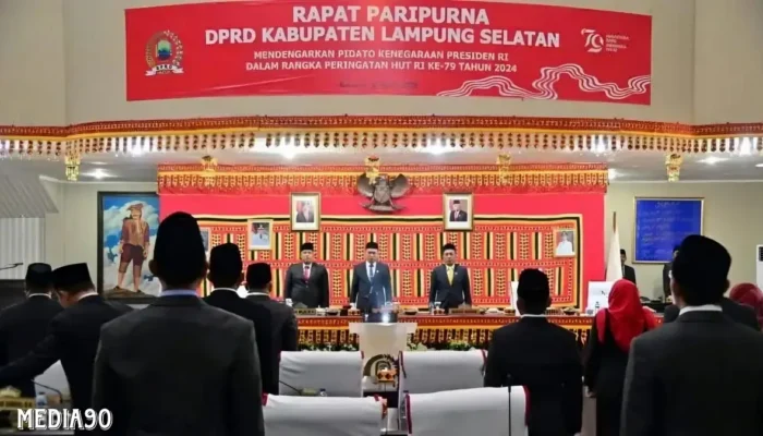 Sidang Paripurna DPRD Lampung Selatan dan Bupati: Pidato Kenegaraan Presiden Jokowi Menjelang HUT RI ke-79