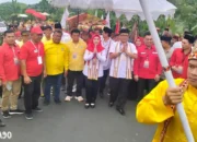 Resmi Daftar ke KPU, Dewi Handajani dan Amar Siap Berjuang sebagai Damar di Pilbup Tanggamus