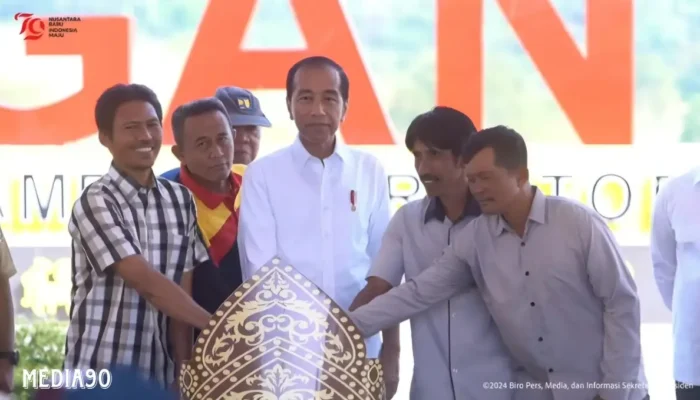 Setelah Proses Pembangunan dari 2017 hingga Kasus Korupsi, Bendungan Marga Tiga Lampung Timur Resmi Diresmikan Presiden Jokowi