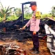 Diduga dari Kompor Gas, Api Hanguskan Rumah dan Isinya di Kebun Tebu Lampung Barat, Kerugian Rp60 Juta