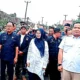 Diiringi Pendukung, Istri Bupati Pesisir Barat Septi Heri Agusnaeni Daftar Cabup ke KPU, Total Tiga Pendaftar