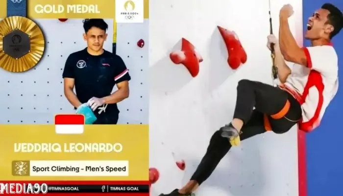 Indonesia Raih Medali Emas di Olimpiade Paris 2024 Berkat Veddriq Leonardo