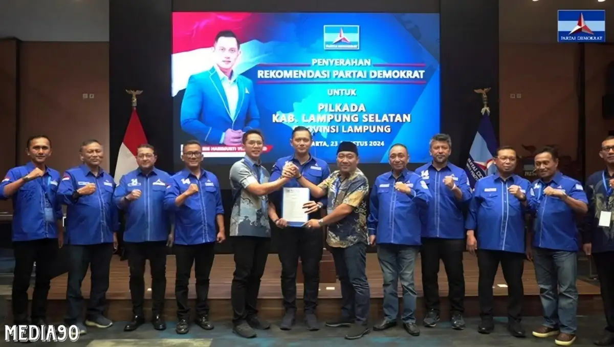 Ditinggal PKS, Partai Demokrat Kini Resmi Usung Radityo Egi dan Syaiful Anwar di Pilkada Lampung Selatan 2024