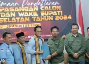 Resmi Daftar ke KPU, Egi Menantu Zulkifli Hasan Diusung Koalisi Besar untuk Pilbup Lampung Selatan