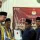 Diusung Lima Partai, Suprapto - Fuad Daftar Calon Bupati dan Wakil Bupati Mesuji ke KPU Malam Hari Jelang Penutupan