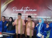 Adi Erlansyah – Hisbullah Terdaftar sebagai Pasangan Calon Bupati dan Wakil Bupati Pringsewu Pertama oleh PAN dan Demokrat