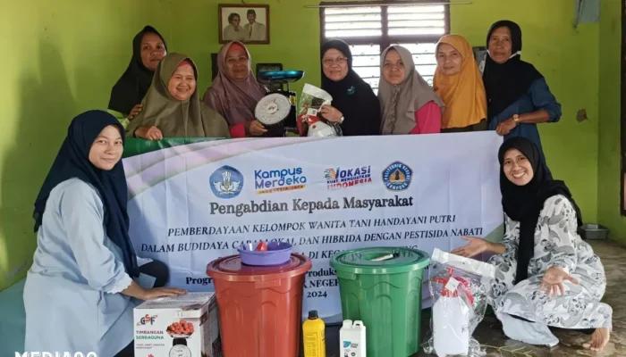 Penyuluhan Budidaya Cabai dengan Pestisida Nabati oleh Dosen Prodi TPTH Polinela di Tanggamus