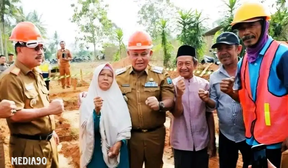 Dua Warga ini Wakafkan Tanah 6,8 Hektare untuk Bangun SMPN 4 Katibung di Pardasuka Lampung Selatan