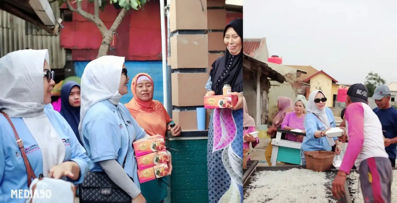 Dukung Pelaku UMKM, Sapa Rahmat Mirzani Djausal Gelar Sedekah Jumat Berkah di Kota Karang dan Pulau Pasaran