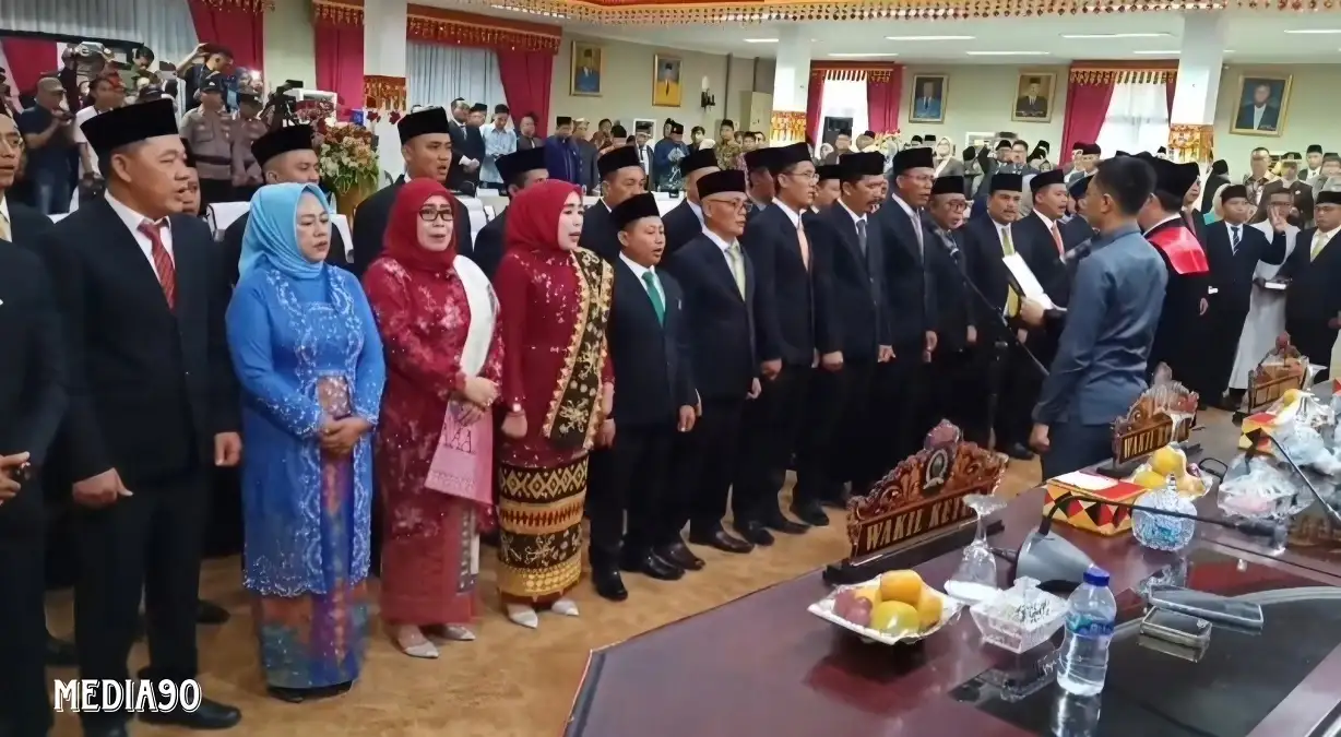 Erma Diangkat Ketua Sementara, 50 Anggota DPRD Lampung Selatan Hasil Pemilu 2024 Resmi Dilantik, ini Daftarnya