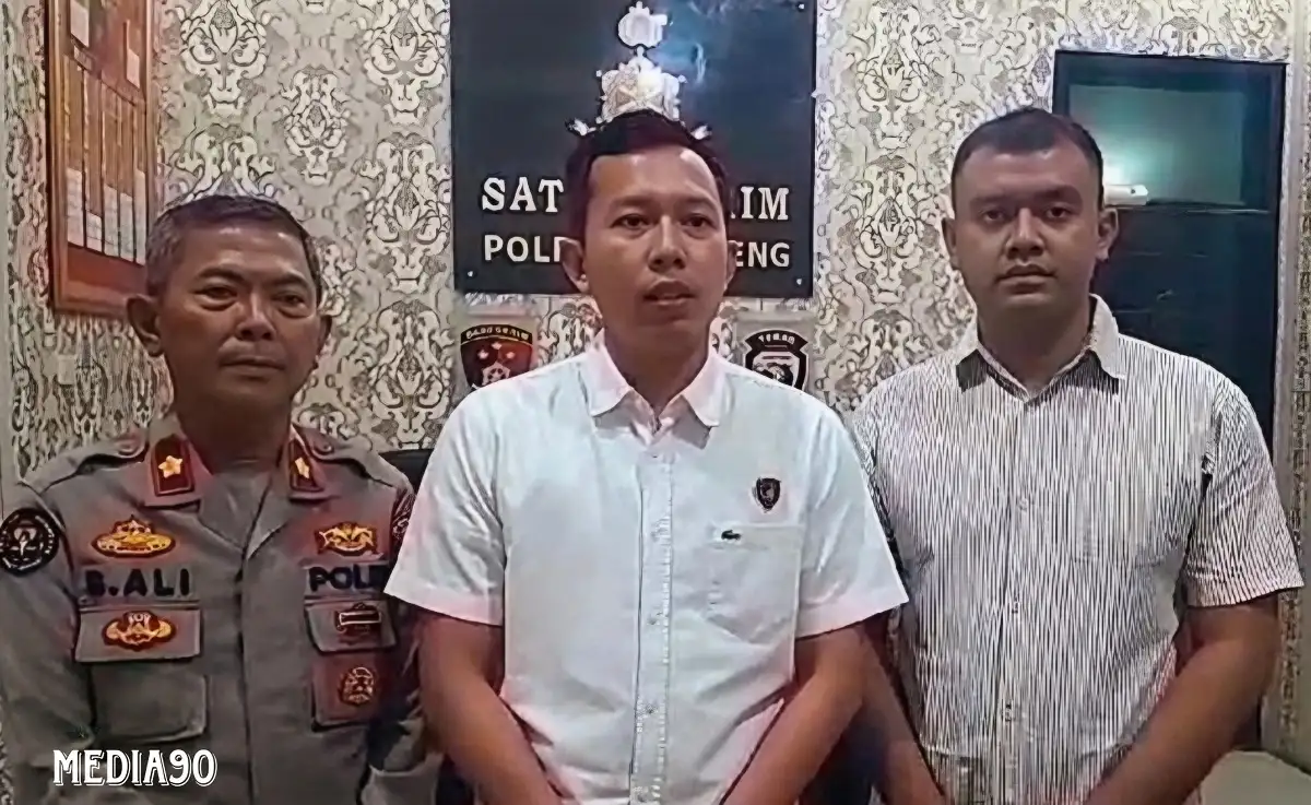 Gelapkan Genset Pabrik Singkong di Bumi Nabung Lampung Tengah Rp350 Juta, Polisi Ciduk Pria Tua ini saat Turun Pesawat