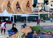 Semarak Kontingen Polinela di Porseni XIV Malang
